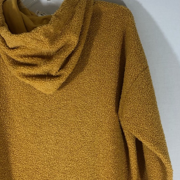 Weekend Edition Sweater Hoodie Pullover Unisex Drawstrings Size S Yellow = T - Picture 11 of 11